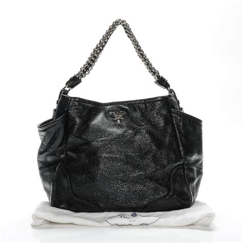 prada cervo lux chain shoulder bag|Prada Cervo Lux Shoulder Bag .